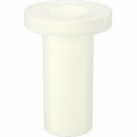 BSC PREFERRED Electrical-Insulating Nylon 6/6 Sleeve Washer for Number 6 Screw Size 0.422 Overall Height, 100PK 91145A144